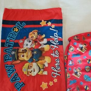 Paw patrol bedding